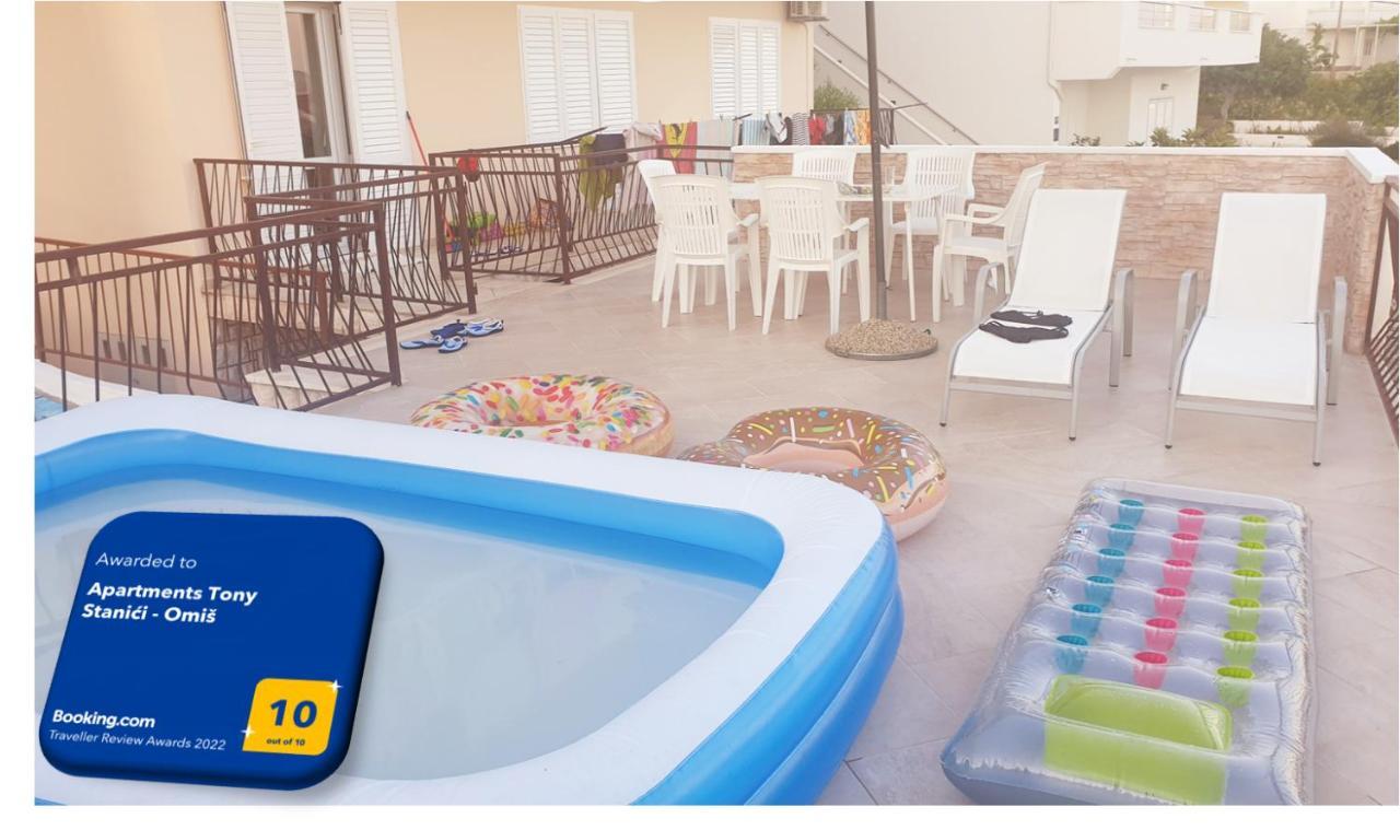Apartments Tony Stanici - Омиш Экстерьер фото